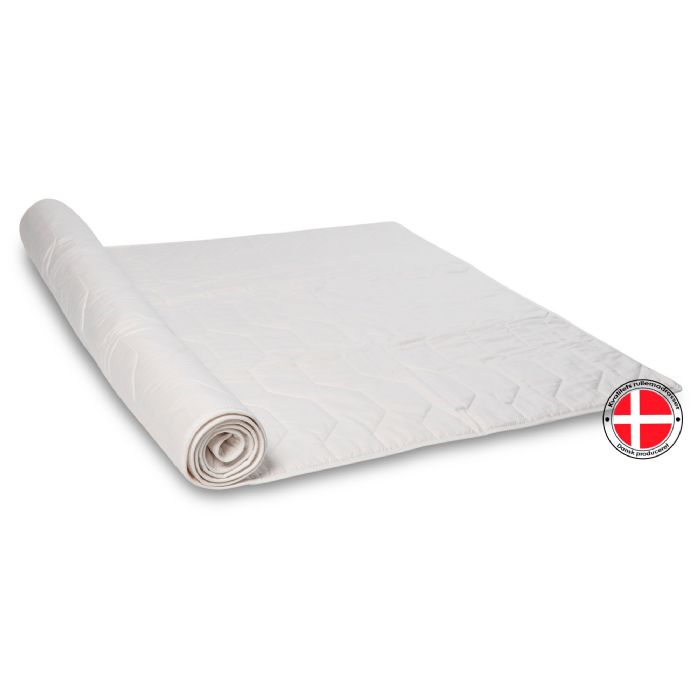 Rullemadras - 90x210 cm - Recycled bomuld - Dansk produceret - Madrasbeskytter - LIXRA  