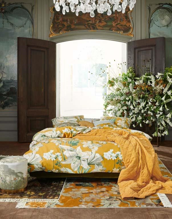Sengetøj - - Rosalee Mustard - 140x220 cm