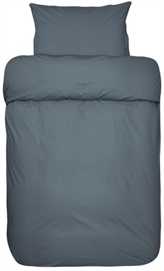 Blåt sengetøj 140x220 cm - Royal - Ensfarvet sengetøj - Sengesæt i 60% bambus / 40% bomuld - Høie
