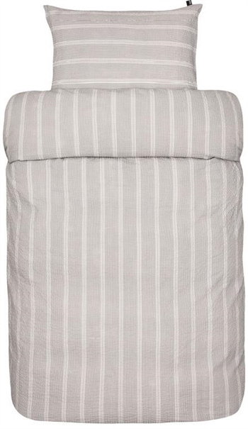 Høie sengetøj 140x200 cm - Kos Antracit grå - Sengesæt i 100% bomuld