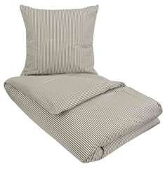 Økologisk sengetøj - 140x200 cm - Ingeborg grønt sengetøj - 100% Økologisk bomuld - Soft & Pure sengesæt