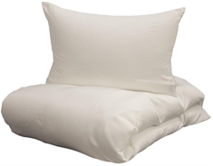 Bambus sengetøj 200x220 cm - Ensfarvet sengetøj - Enjoy White - Hvidt sengetøj - Turiform 