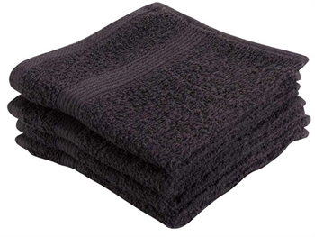 Vaskeklude 4-pak - 100% Blødt bomuld med høj absorberingsevne - 30x30 cm - Hvide vaskeklude fra danske By Borg