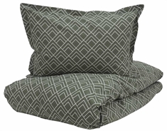 Turiform sengetøj - 140x200 cm - Jasmin grøn - Sengesæt i 100% Bomuld