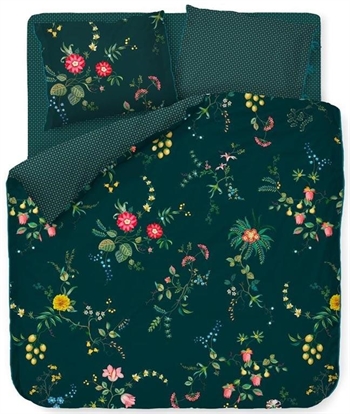 Dobbeltdyne sengetøj 200x200 cm - Fleur Grandeur - Vendbar sengesæt i 100% bomuld - Pip Studio sengetøj