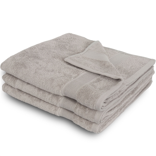 Bambus badehåndklæde - 70x140 cm - Sand - Bløde luksus håndklæder fra Excellent - By Borg