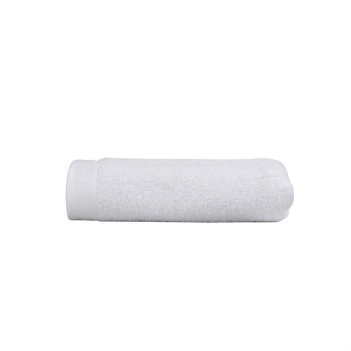 Håndklæde - 100% Blødt bomuld med høj absorberingsevne - 50x100 cm - Hvidt håndklæde fra danske By Borg
