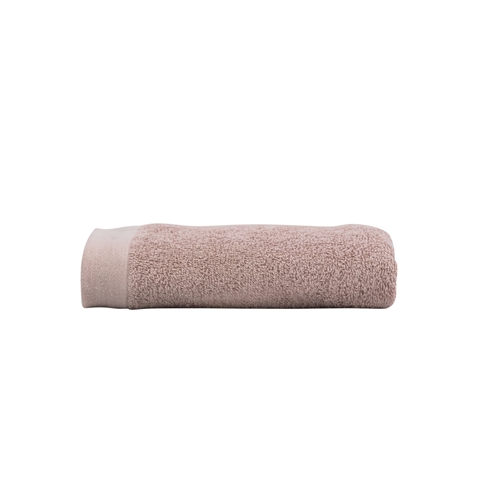 Gæstehåndklæde - 100% Blødt bomuld med høj absorberingsevne - 40x60 cm - Rosafarvet håndklæde fra danske By Borg