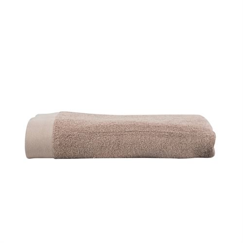 Badelagen - 100% Blødt bomuld med høj absorberingsevne - 100x150 cm - Rosafarvet - Stort håndklæde fra danske By Borg