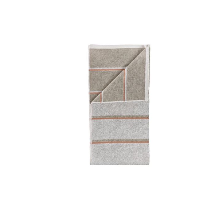 Håndklæde - 100% bomuld - 50x100 cm - Zone Denmark Sauna - Soft Grey