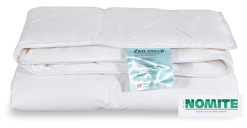 Junior sommerdyne - 100% moskusdun - 100x140 cm - Dyne med moskusdun - Zen Sleep  junior dyne 