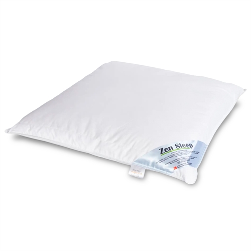 Gåseduns Hovedpude "Høj" - 50x60cm - 3 kamre pude - Zen Sleep