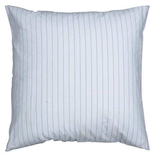  Pudebetræk 60x63 cm - 100% bomuld - Blå stribet hovedpudebetræk - Nordstrand Home