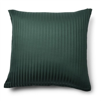  Pudebetræk 50x70 cm - 100% Bomuldssatin - Grønt ensfarvet hovedpudebetræk - Borg Living