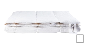 Temperatur regulerende U-Split Rullemadras - 180x200 cm - Downtopper Temprakon Fusion
