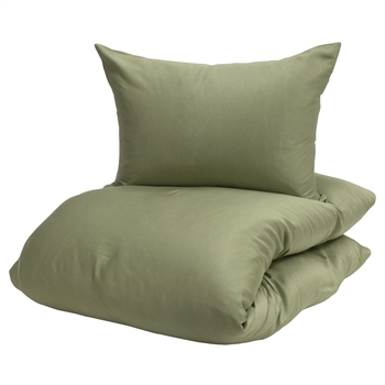 Turiform sengetøj - 140x220 cm - Enjoy grøn sengesæt - 100% Bambus sengetøj